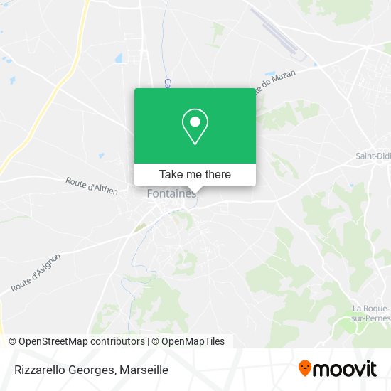 Rizzarello Georges map