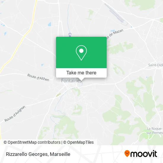Rizzarello Georges map