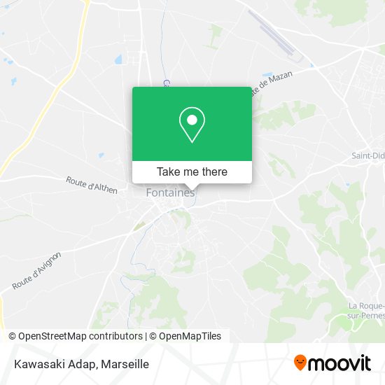 Kawasaki Adap map