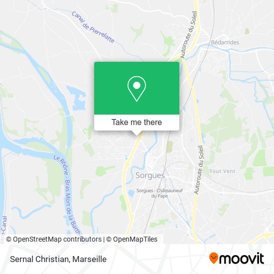 Sernal Christian map