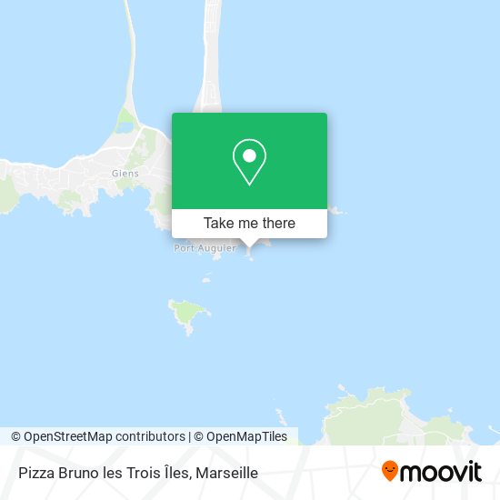 Pizza Bruno les Trois Îles map