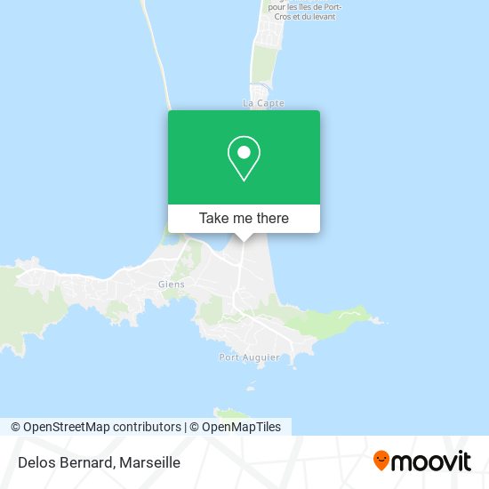 Delos Bernard map