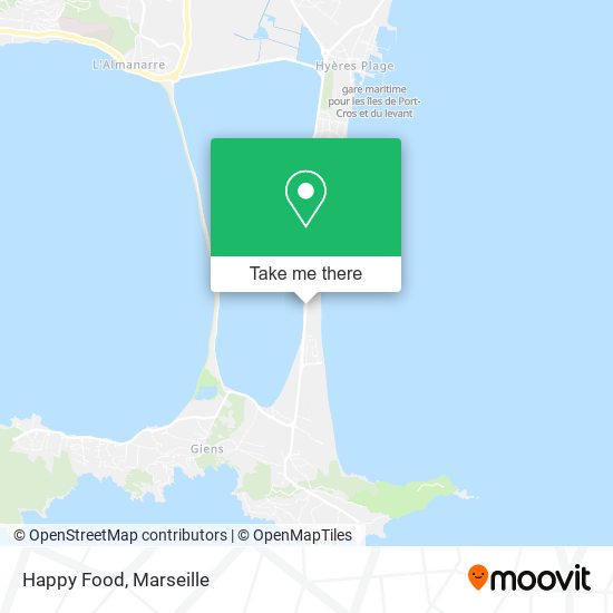 Happy Food map