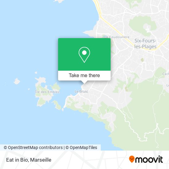 Eat in Bio map