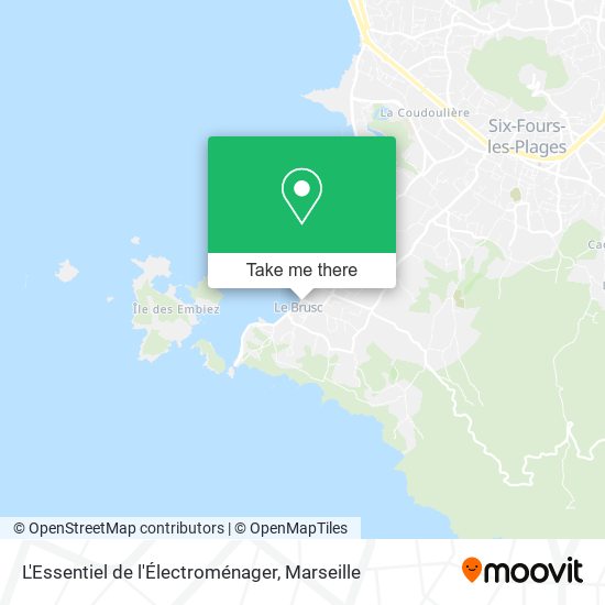 L'Essentiel de l'Électroménager map