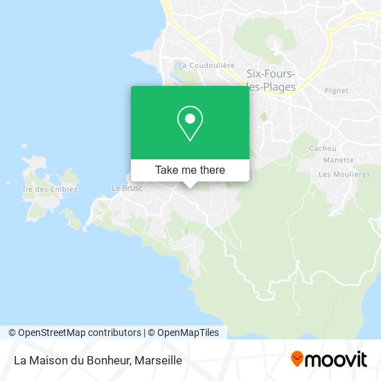 La Maison du Bonheur map