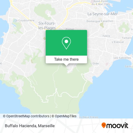 Buffalo Hacienda map