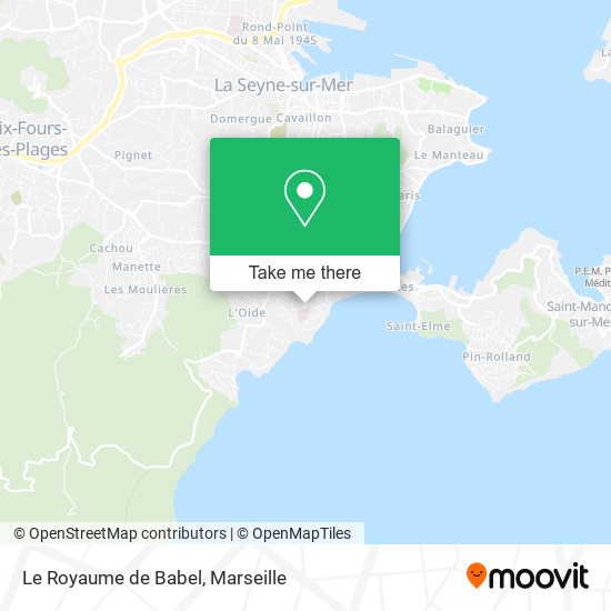 Le Royaume de Babel map