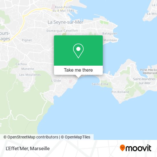 L'Effet'Mer map