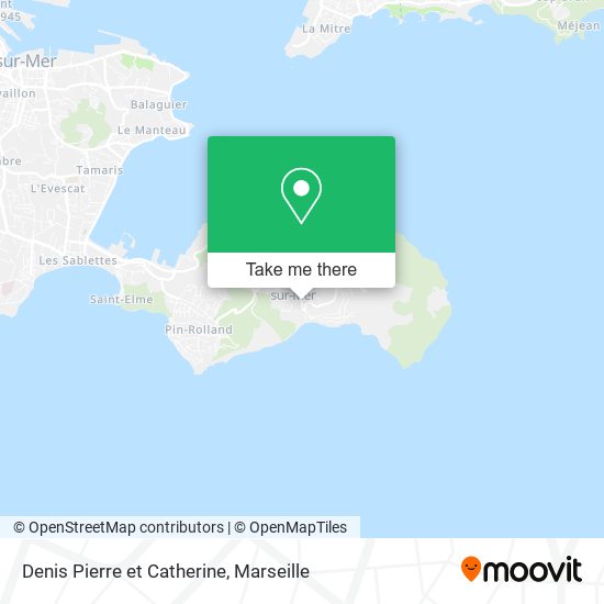 Denis Pierre et Catherine map