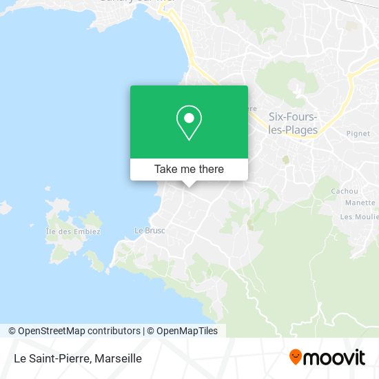 Le Saint-Pierre map