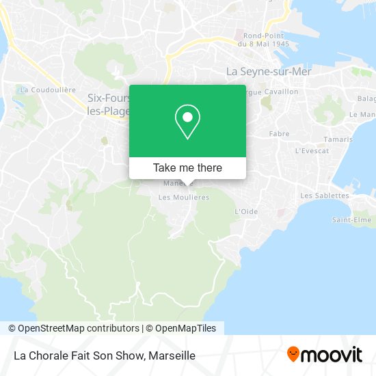 La Chorale Fait Son Show map