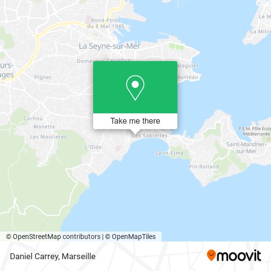 Daniel Carrey map