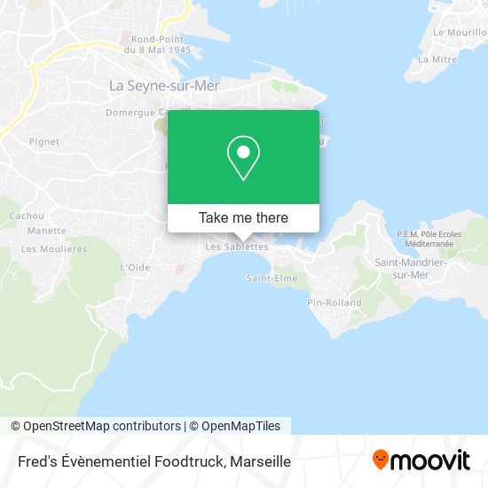 Fred's Évènementiel Foodtruck map