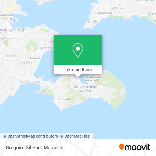 Gregoire Gil Paul map