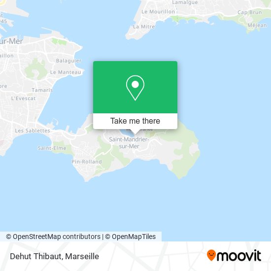 Dehut Thibaut map