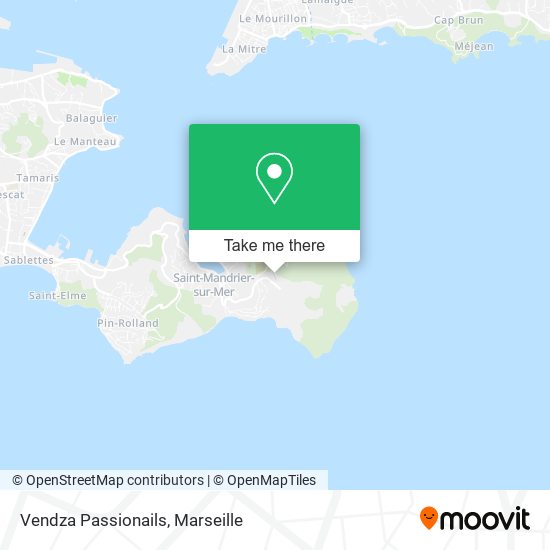 Vendza Passionails map