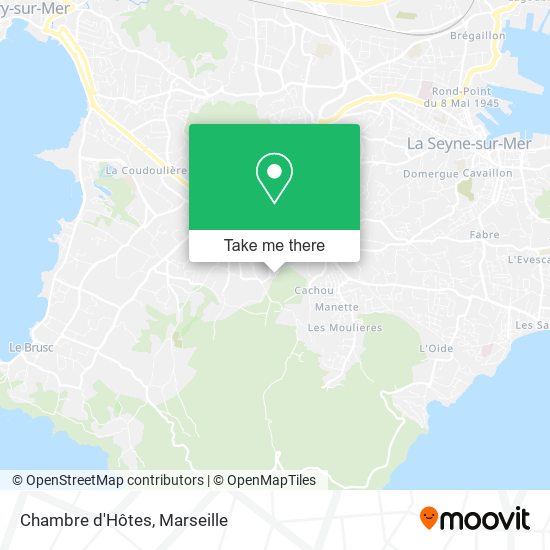 Chambre d'Hôtes map