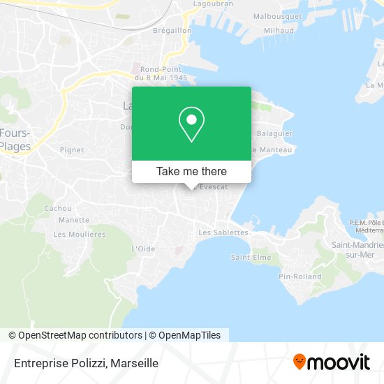 Entreprise Polizzi map