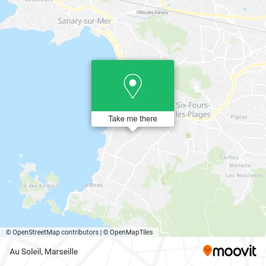 Au Soleil map