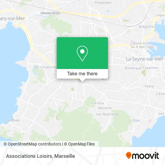 Associations Loisirs map