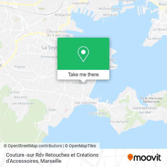 Couture -sur Rdv Retouches et Créations d'Accessoires map
