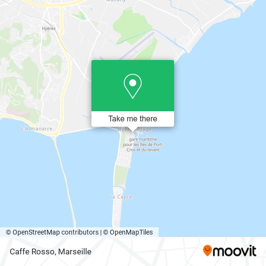 Caffe Rosso map