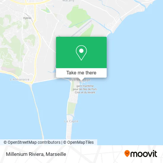 Millenium Riviera map