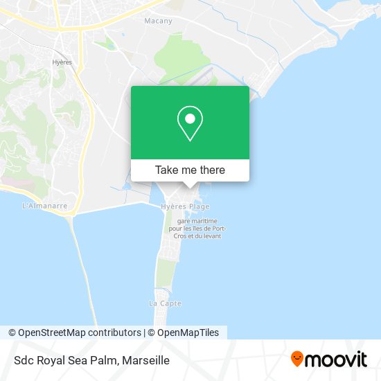 Sdc Royal Sea Palm map