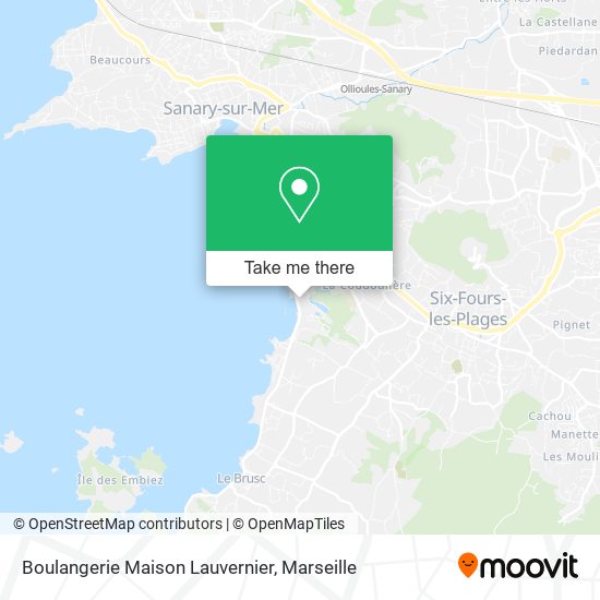 Boulangerie Maison Lauvernier map