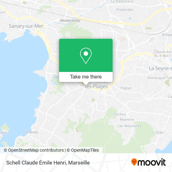 Schell Claude Émile Henri map
