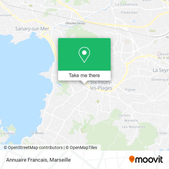 Annuaire Francais map