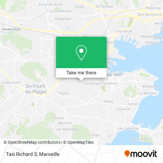 Taxi Richard S map