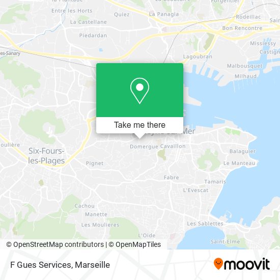 F Gues Services map