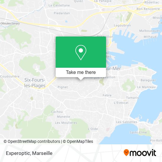 Experoptic map