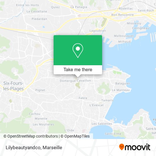 Lilybeautyandco map