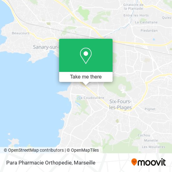 Para Pharmacie Orthopedie map