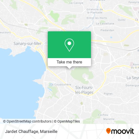 Jardet Chauffage map