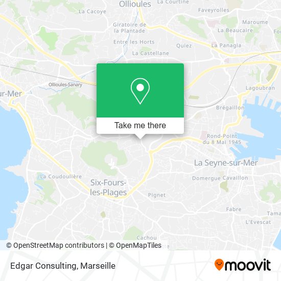 Edgar Consulting map