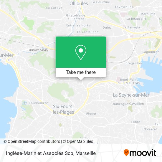 Inglèse-Marin et Associés Scp map
