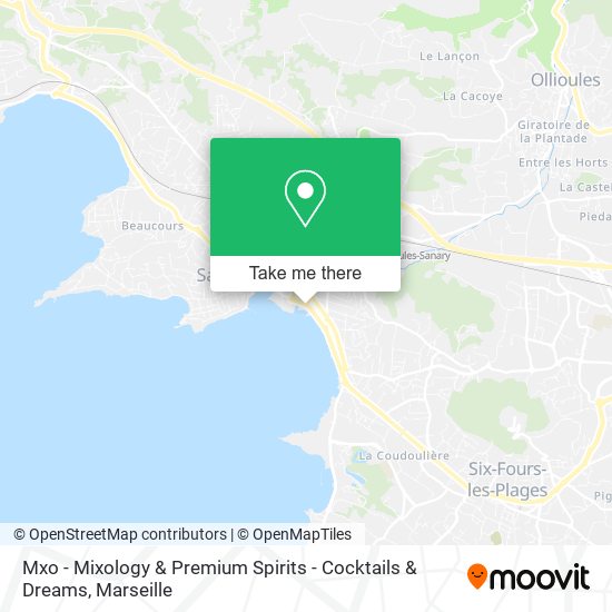 Mxo - Mixology & Premium Spirits - Cocktails & Dreams map