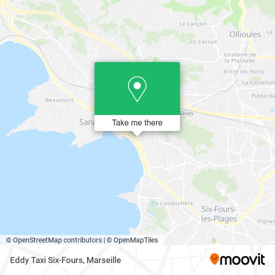 Eddy Taxi Six-Fours map