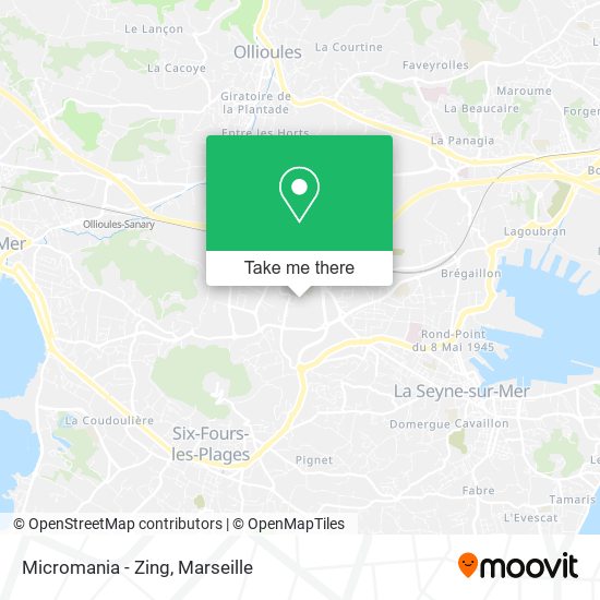 Micromania - Zing map