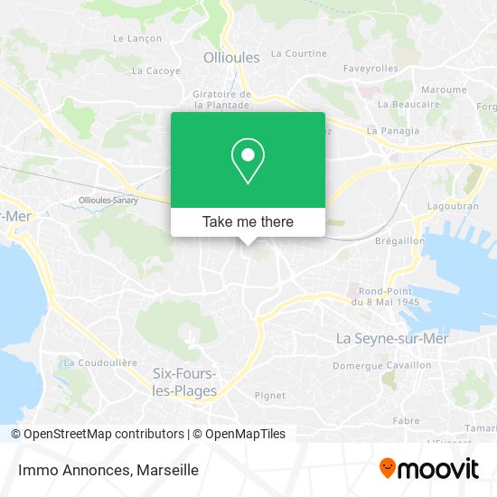Immo Annonces map
