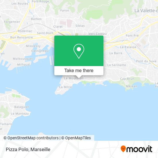 Pizza Polo map