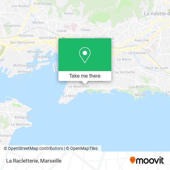 La Racletterie map