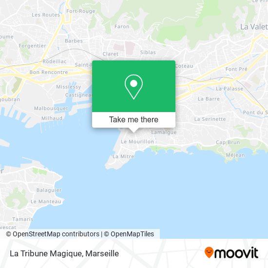 La Tribune Magique map