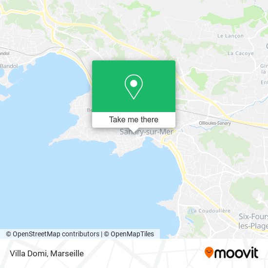 Villa Domi map