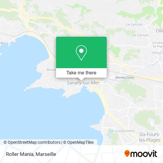 Roller Mania map