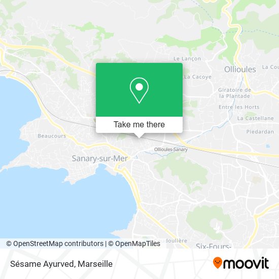 Sésame Ayurved map
